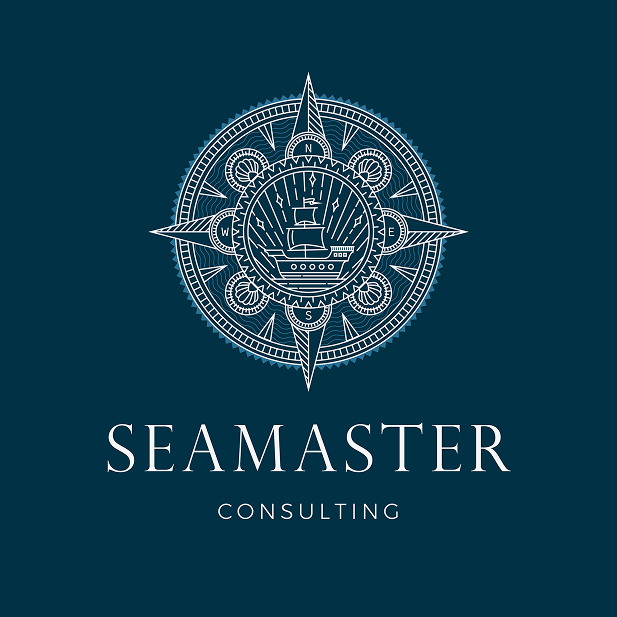 Logo-Entwurf Seamaster Consulting, Variante dunkel